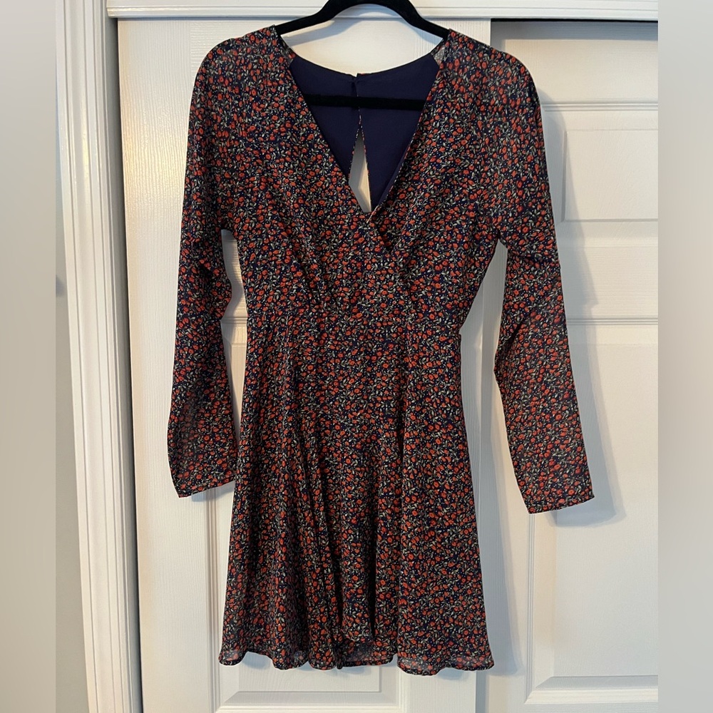 Floral Long Sleeve Dress